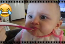 Cute Baby's Reaction