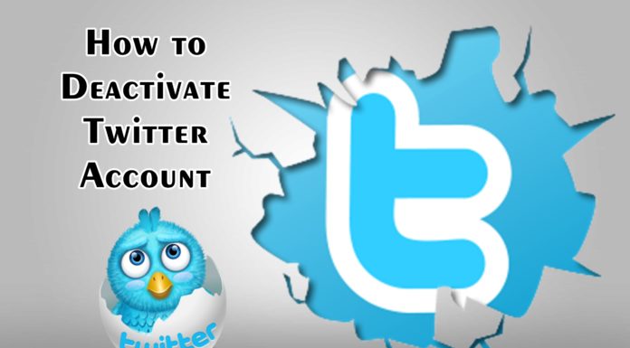 How to Deactivate Twitter Account
