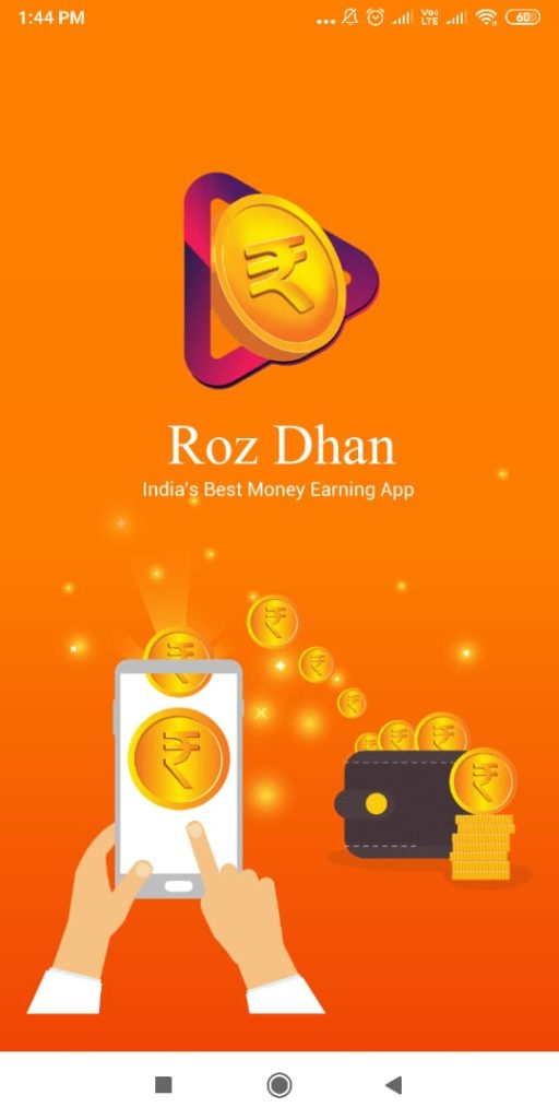 Best Earning App in India RozDhan App