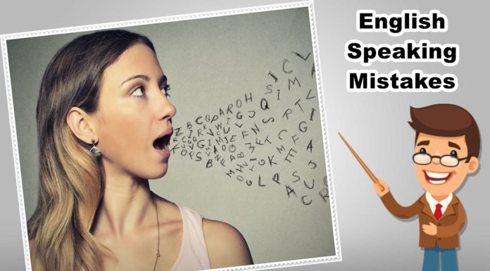 6 Steps to avoid English Speaking Mistakes