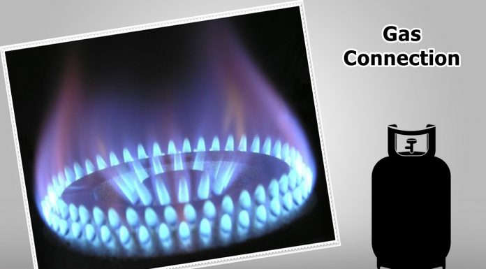 processes to apply for online or offline gas connection